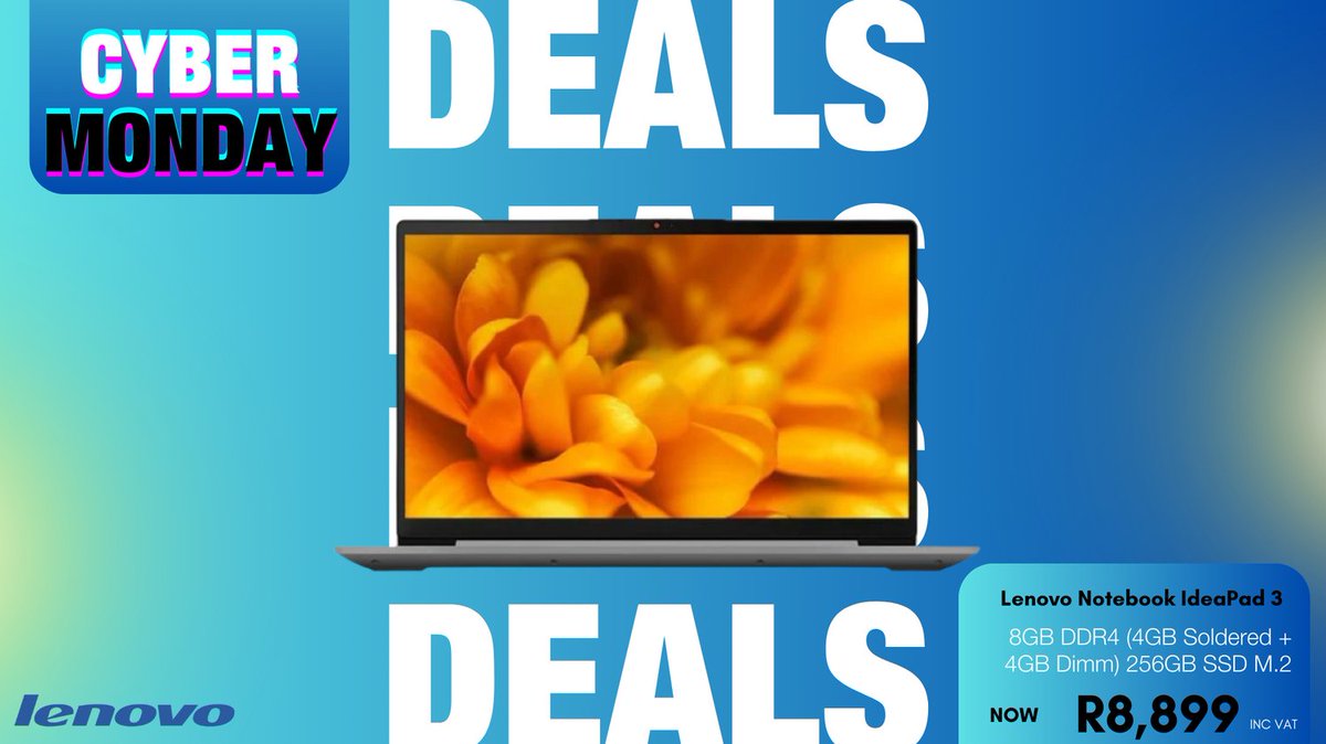 amafutech's tweet photo. When in Doubt, Upgrade your tech.
This season with discounts on products from Amafu.

sales@amafu.cloud

#CyberMonday #AmafuTechnologies #BlackTechNovember #Discounts #Sales #Laptops https://t.co/Qb9iGI09qy
