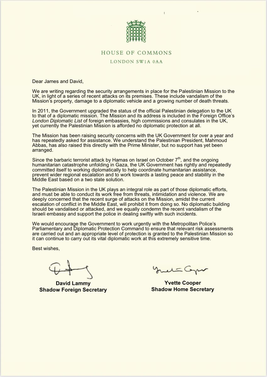 David Lammy tweet media