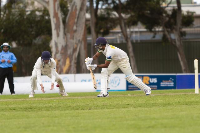 .@WestmeadowsCC is in an uphill battle against one of the Victorian Turf Cricket Association senior division’s best teams. ow.ly/PcKb50Qbn6T