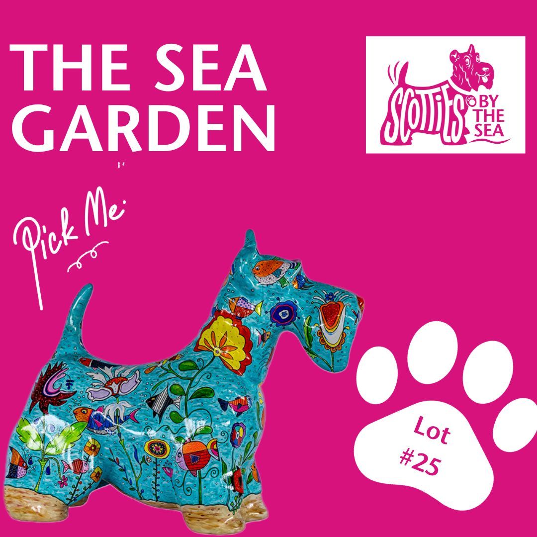 🌊🌺 Dive into the Fantasy of The Sea Garden! 🐾

Attention, businesses and art enthusiasts! Behold the enchanting "Sea Garden," a masterpiece capturing the whimsical allure of marine wonders!🐚🌿 

Place your bid here: buff.ly/3sGcJ2b 

#ScottiesByTheSea #SculptureTrail