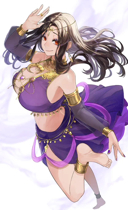 踊り子衣装待ってます白雪巴9/100#にじさんじ #巴絵 