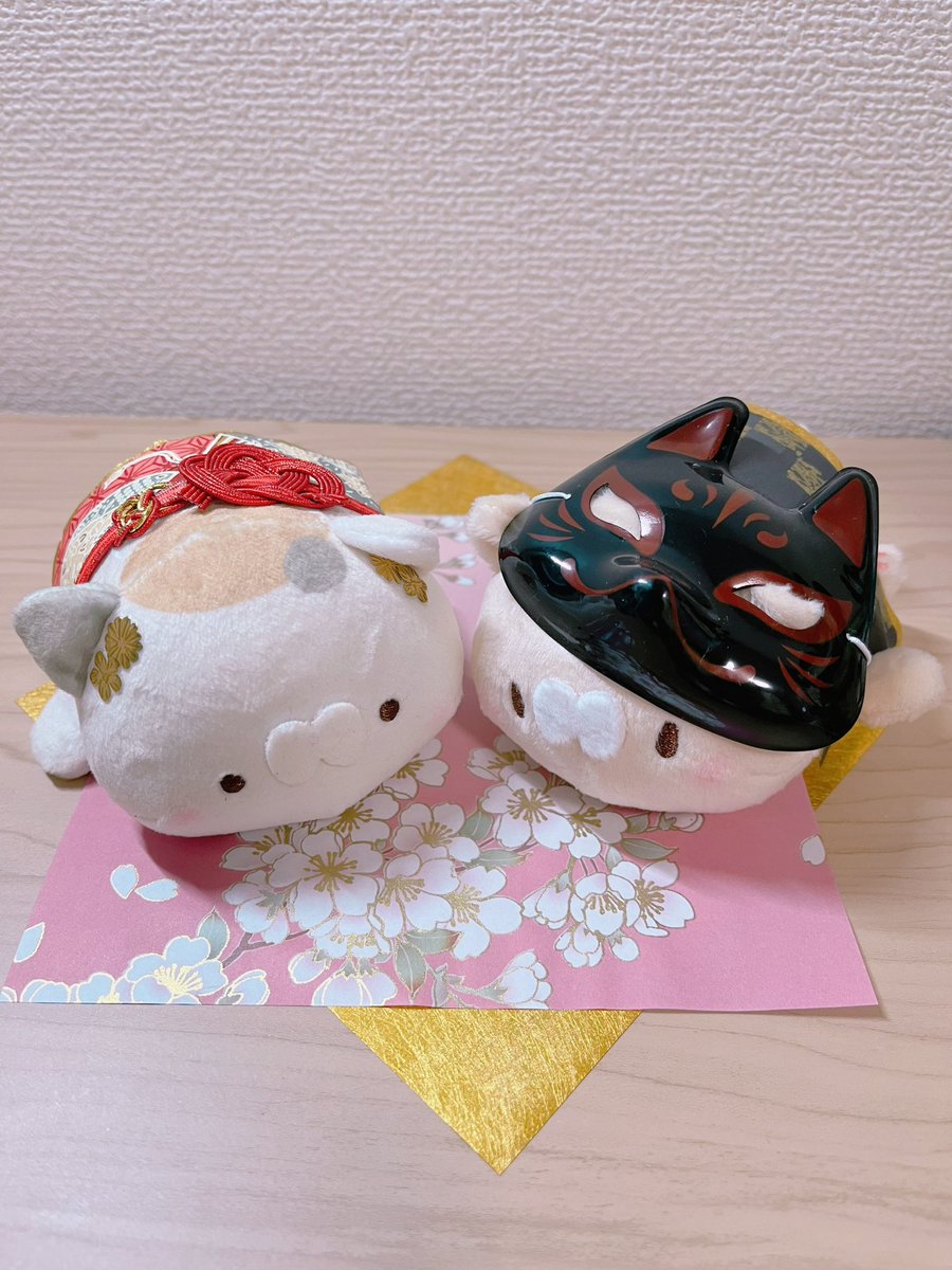 Pochitomorii's tweet photo. 大好きなぽちさん(@pochi_line )の ミケクリちゃん達と一緒にフォトウェディングしてきました☺️
撮影NGだったので一緒に写ったものはデータ待ちなのですが…
おめかししたぬいちゃん見てくださーい！\( ˙꒳​˙  \三/ ˙꒳​˙)/

 #となりのにゃんこ
 #ミケクリ
 #ぽち友さんとつながりたい https://t.co/aF2urGsmjR