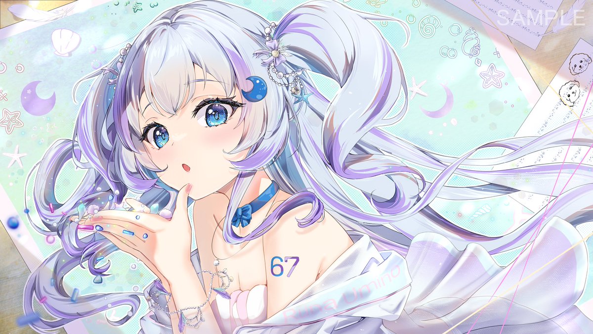 yukiharudayoyo's tweet photo. 【お知らせ】
この度、海ノ月‐うみるなCh.‐（@UmiRuna_Vtuber ）様の動画内イラストを担当させて頂きました✨
素敵な歌声と素晴らしい動画になっておりますので是非見てみて下さい😆♪
https://t.co/8BkA6B1UBw https://t.co/Yz5FcvML01