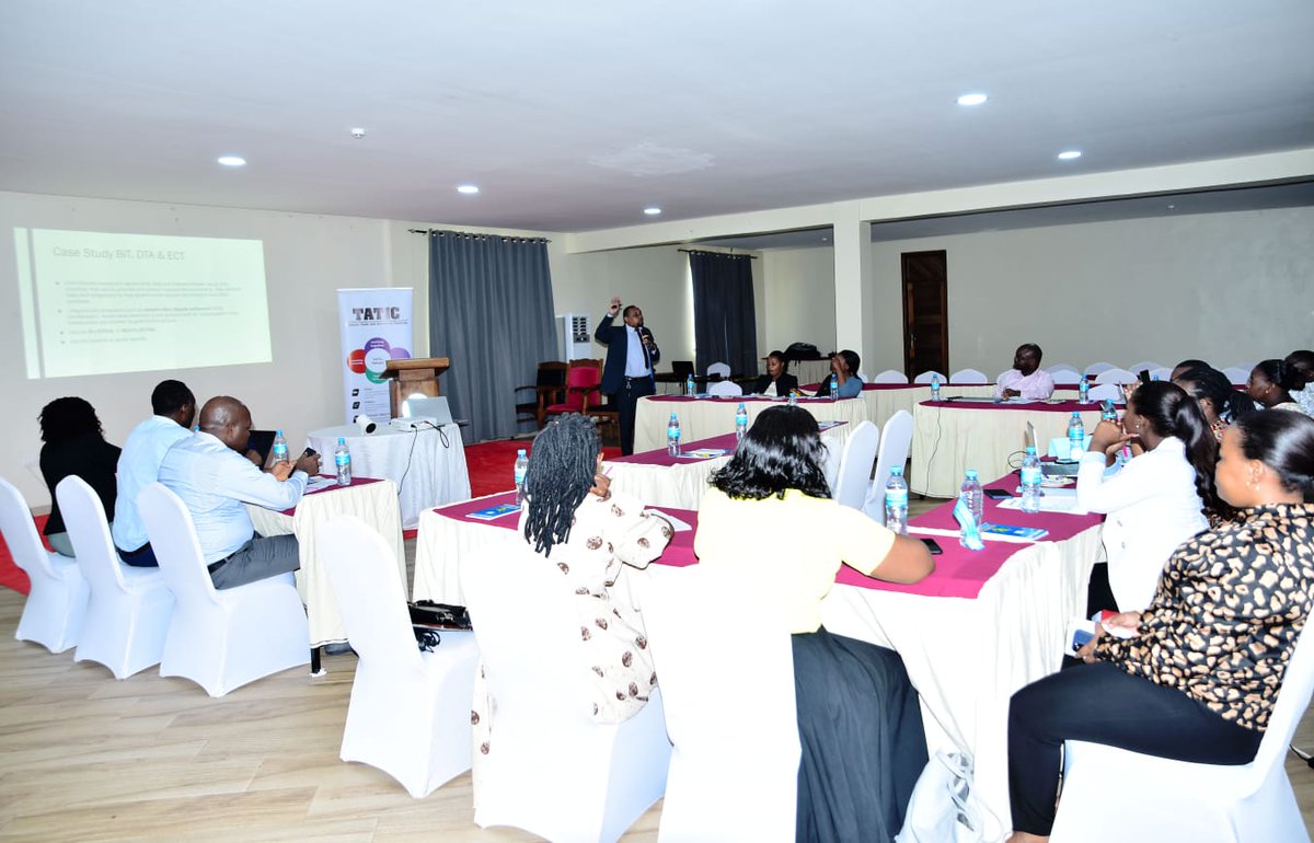 Happening now, capacity building in session for selected media houses on International Investment Agreements #IIAs 
IIAs are crucial component of the global economic landscape, the training will provide knowledge and skills necessary for effective reporting on the agreements.