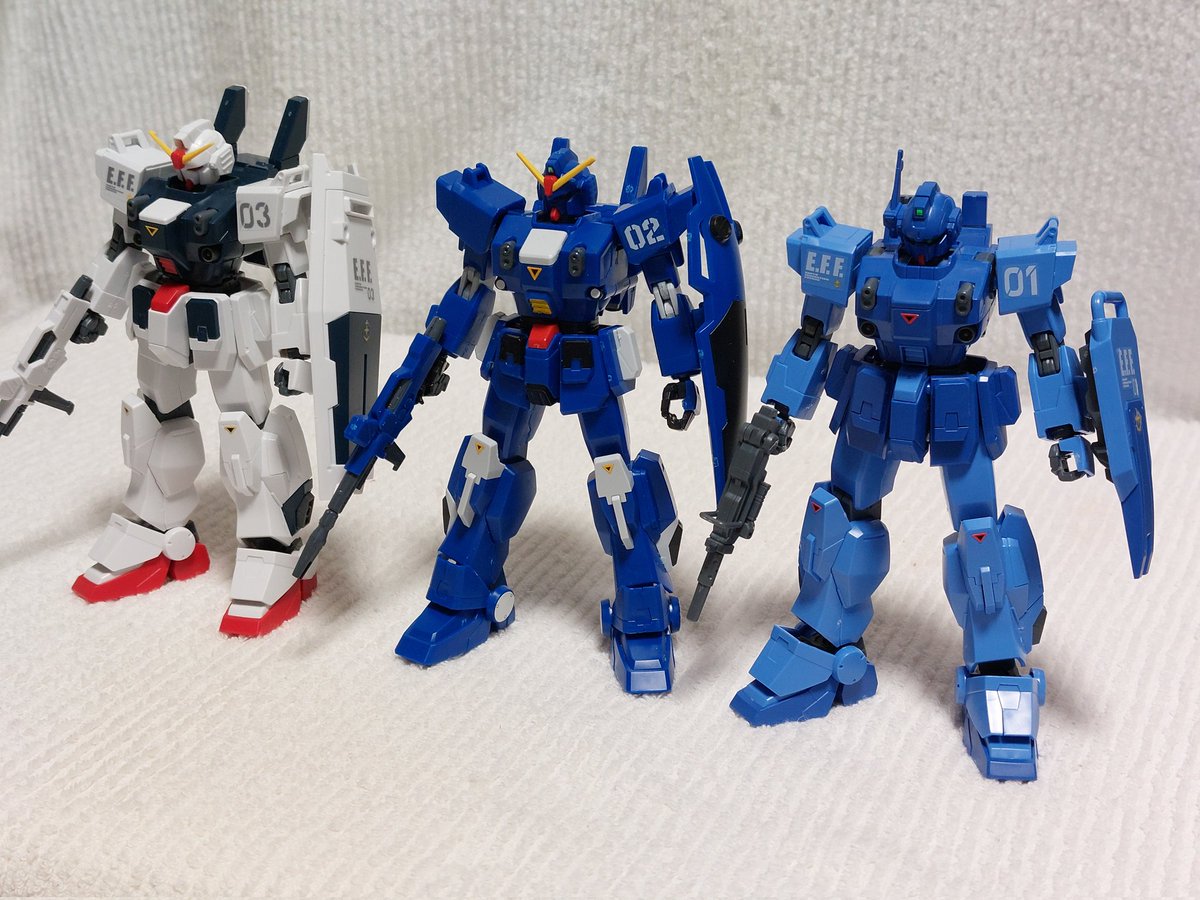 8_shibakarikii's tweet photo. #ガンプラ #HGUC #ブルーディスティニー2号機 旧版 組立て&部分塗装し終えました✨
せっかくなのでリニューアル版とも並べてみました
#機動戦士ガンダム外伝 #蒼を受け継ぐもの #戦慄のブルー #ブルーディスティニー #BLUEDESTINY #ガンプラの画像を貼るとRTされると聞いて https://t.co/E4LT1o94GE