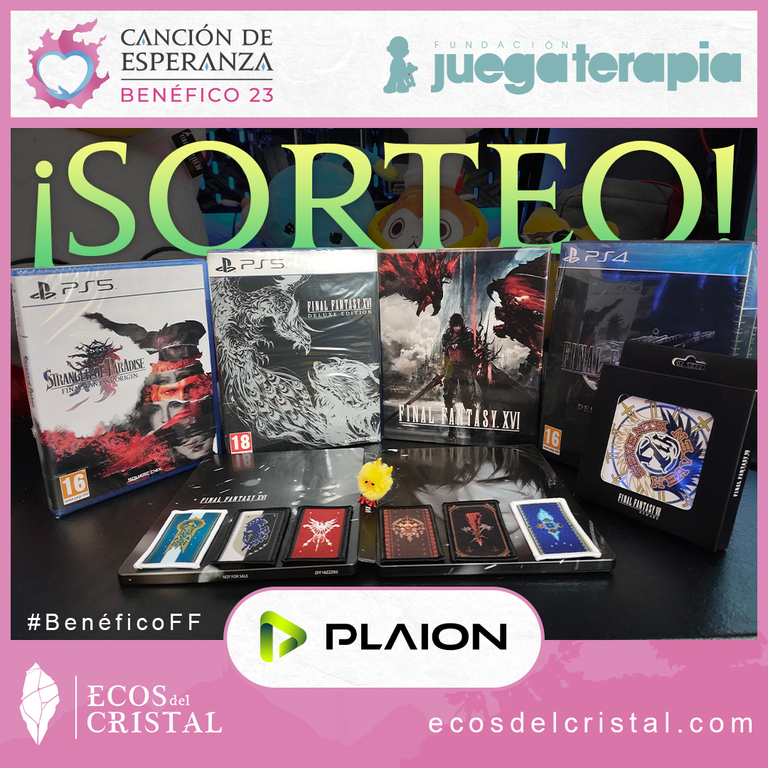 EcosDelCristal's tweet image. ¡SORTEAZO de PLAION España!

Sorteo con motivo del evento benéfico de @EcosDelCristal 
Donaciones: tiltify.com/@ecosdelcrista…

¿Quieres ganar uno de los siguientes juegos?

¡Deberás seguirnos a nosotros y @PLAION_ES,❤️+🔃, y etiquetar a un amigo diciendo qué juego de los siguientes…