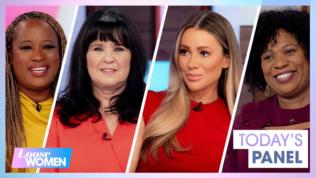 Happy Monday! Here is your Loose line up🤩 Tune in at 12.30pm on ITV📺