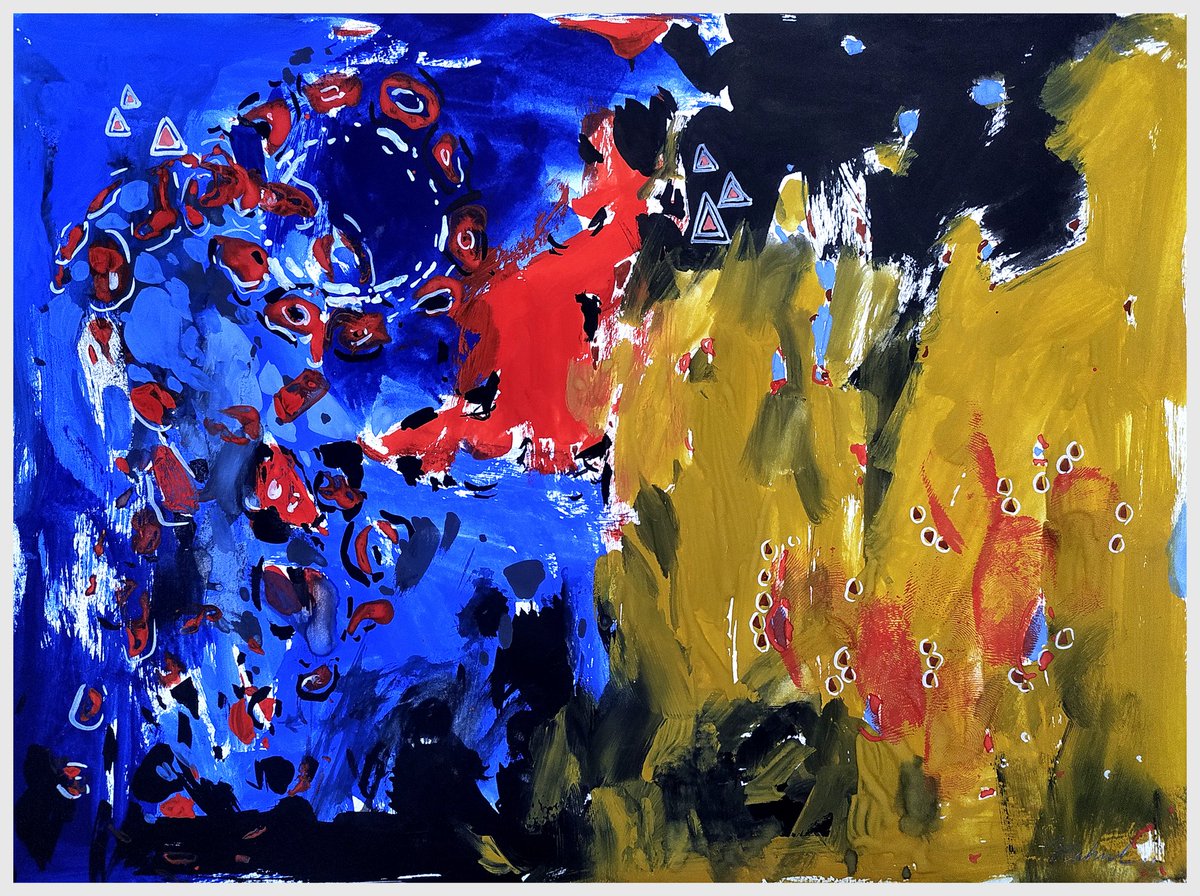 NeoExpressions's tweet photo. Winter flowers
Gouache on paper
#contemporaryart #painting #abstractart #art https://t.co/5pUBca9Rr4