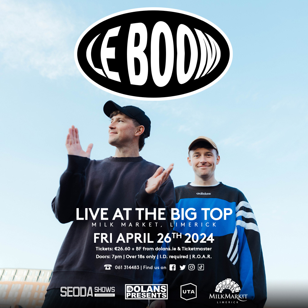 seodashows's tweet photo. *** NEW SHOW ANNOUNCEMENT! ***

@seodashows &amp; @mydolans
proudly present

@weareleboom

@LiveAtTheBigTop

Friday April 26th 2024 

gates 7PM

Tickets On Sale THIS WEDNESDAY at 10AM  from https://t.co/4Wh1NTXgvW, @TicketmasterIre &amp; HERE: https://t.co/S9R9C3QvPT

#LeBoom 

💚💚💚 https://t.co/8OuZzI1snT