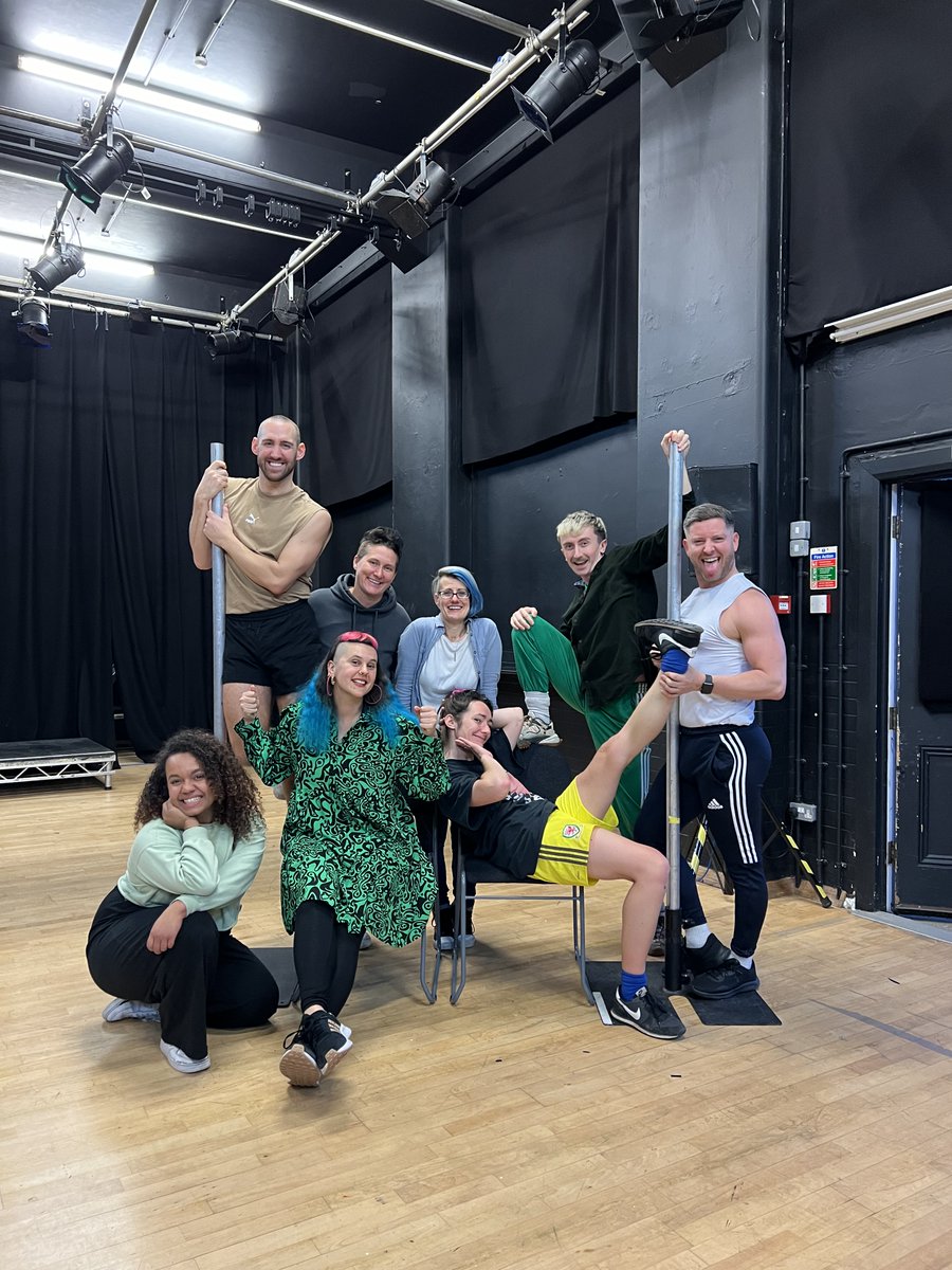 NTWtweets's tweet photo. A banging new musical needs some good moves, right?!

Here are some of the Feral Monster cast and creative team at the end of a very energetic week exploring choreography for the show, featuring... https://t.co/URFTH6LKyY