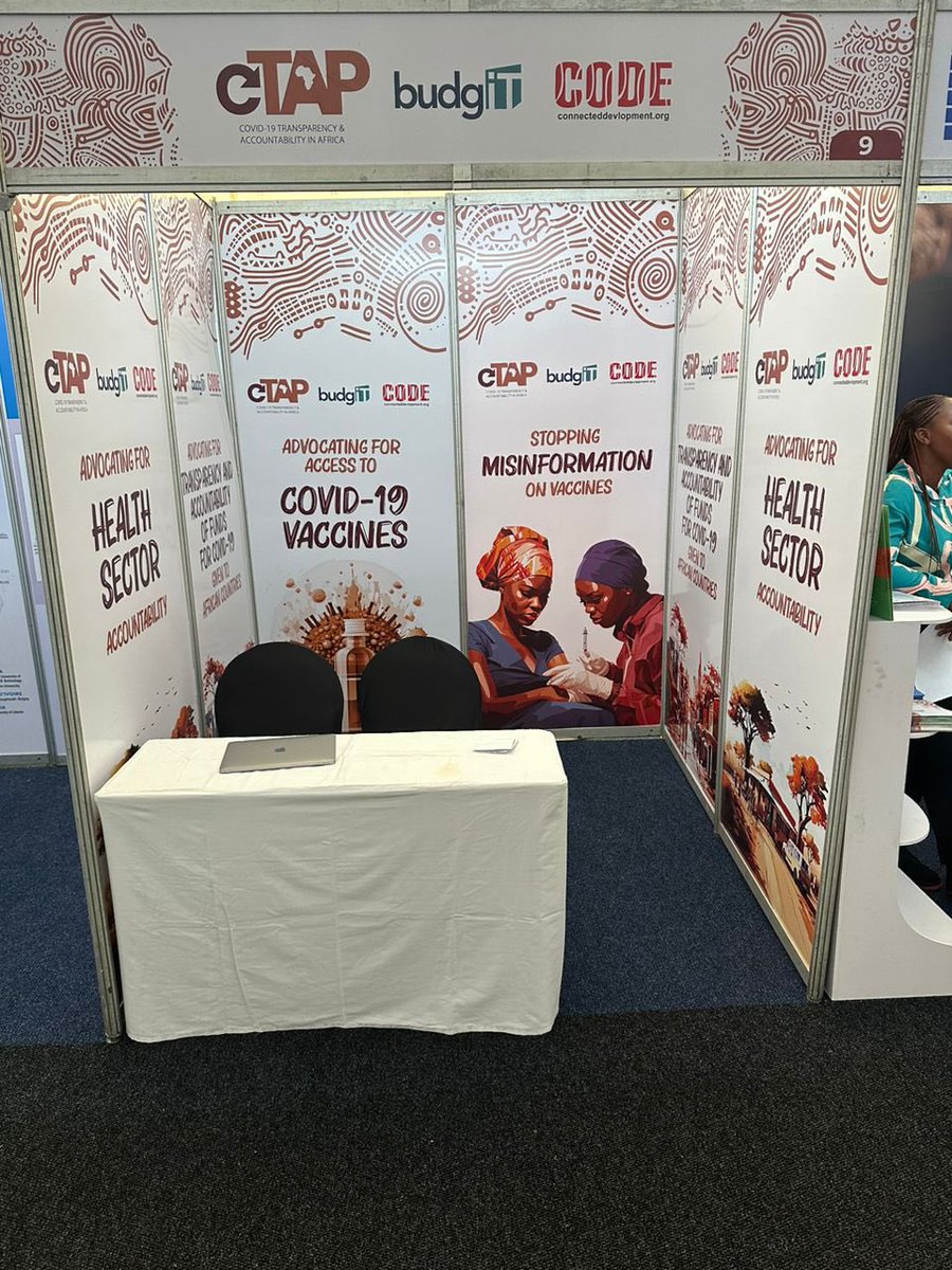 @BudgITng and @Connected_dev are live at the third International Conference on Public Health in Africa in Lusaka, Zambia, where we are proudly showcasing/exhibiting the COVID-19 Transparency and Accountability Project, CTAP, and its impactful work across 9 African countries in…