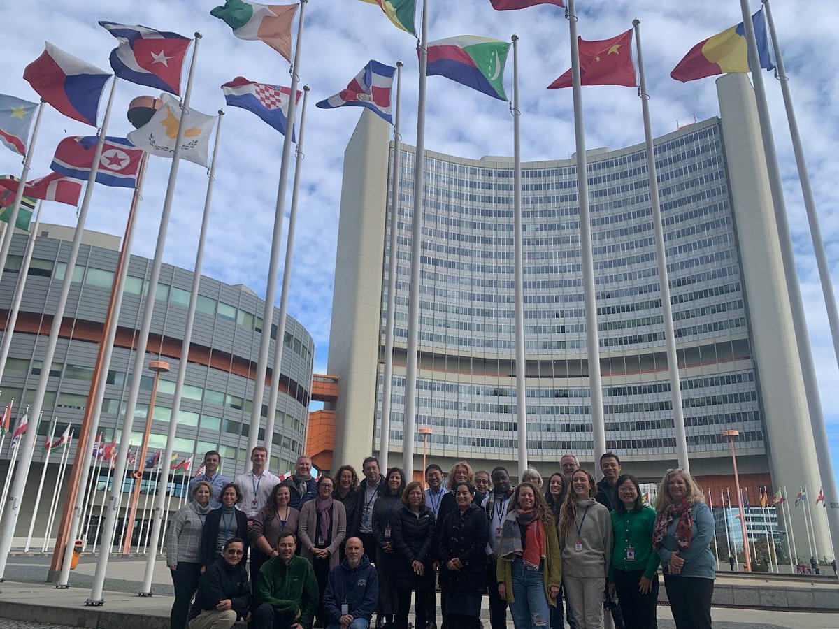 Amazing to join @iaeaorg @UNOceanDecade technical working group on #BlueCarbon in #Vienna recently. Such a fantastic group to work with! A bright future ahead for global collaboration 🙌🌊