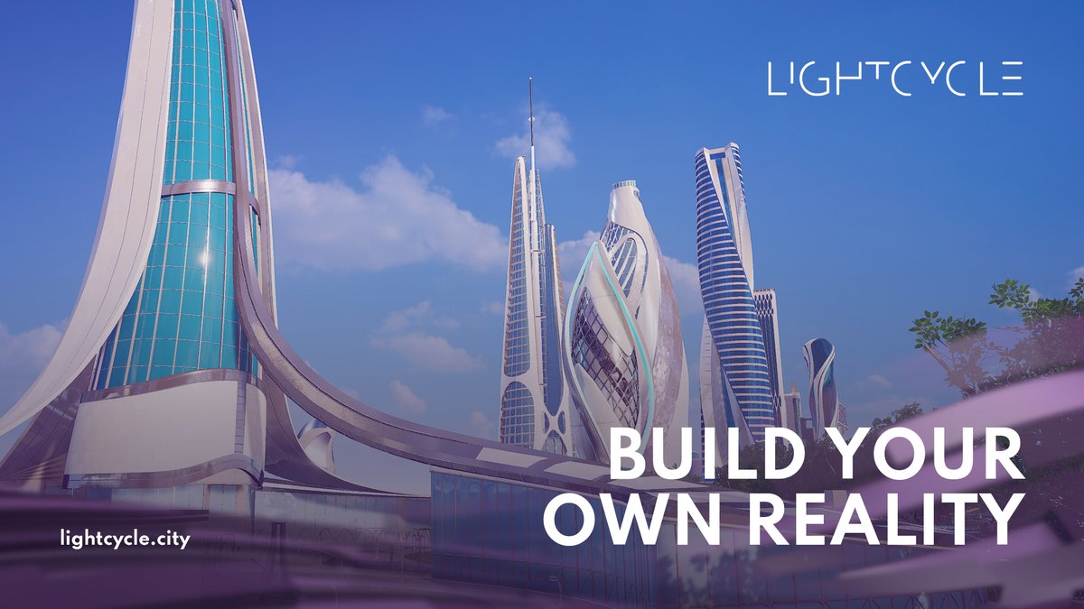 LightCycle_City's tweet photo. In the world of LightCycle, every moment is a masterpiece waiting to be created. Build your reality, one pixel at a time. 🎨🌟
#metaverse #Web3 #VirtualMasterpiece #CreateYourWorld https://t.co/O6PTJfsWIR