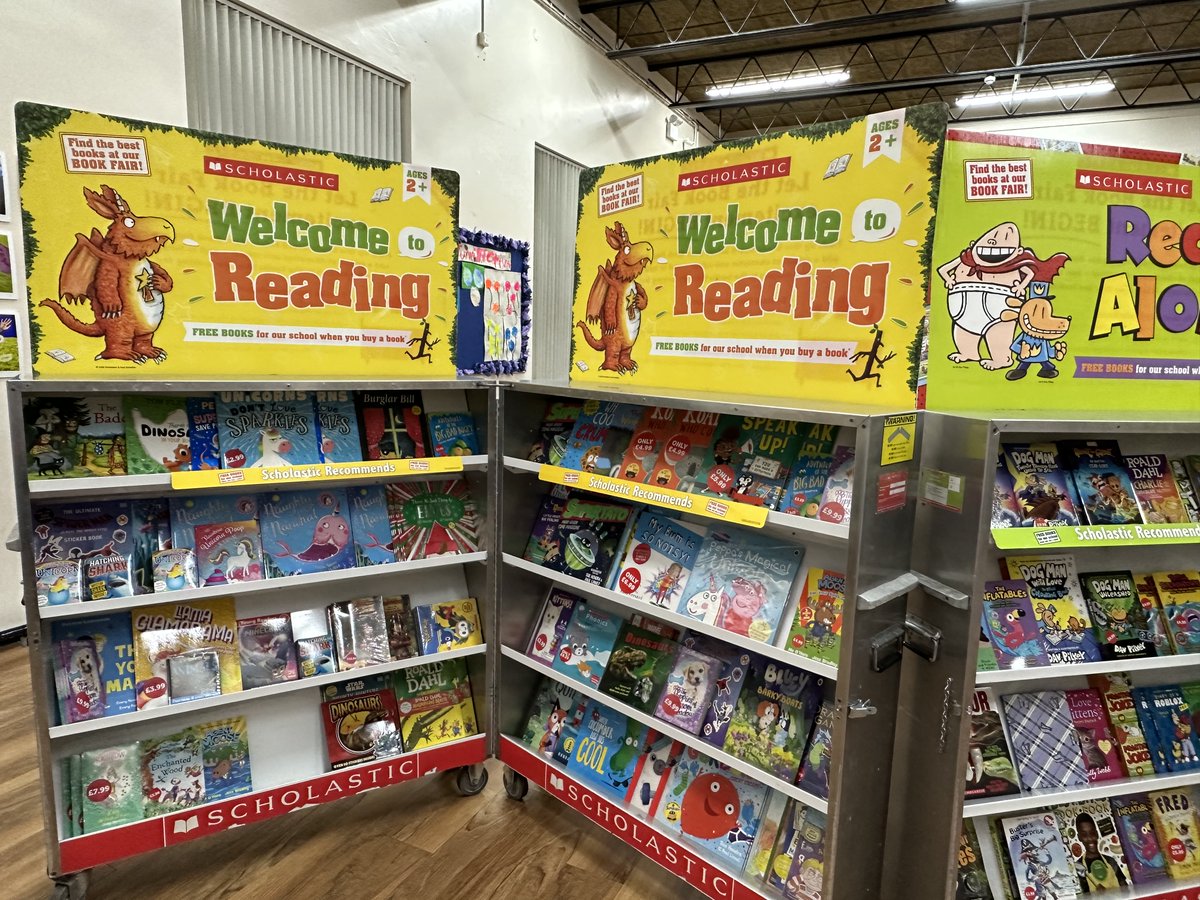 ChilwellCroft's tweet image. A  massive thank you to our Chilwell families for supporting the @scholasticuk Book Fair. The total spent was £1081.89 which is a huge amount and results in commission for us to spend on more books!
#Aloveofreading
#Readingisknowledge
#TeamChilwell