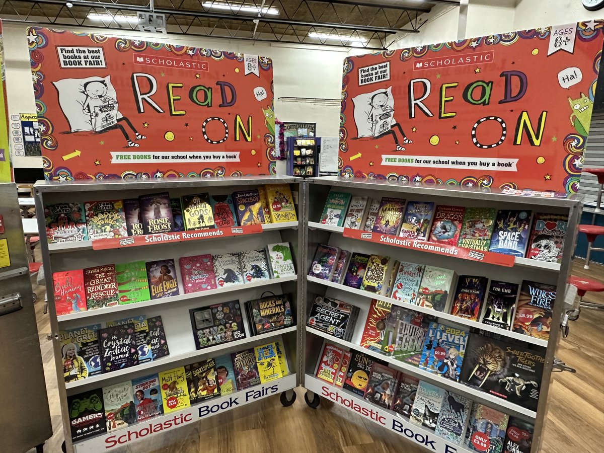 ChilwellCroft's tweet image. A  massive thank you to our Chilwell families for supporting the @scholasticuk Book Fair. The total spent was £1081.89 which is a huge amount and results in commission for us to spend on more books!
#Aloveofreading
#Readingisknowledge
#TeamChilwell