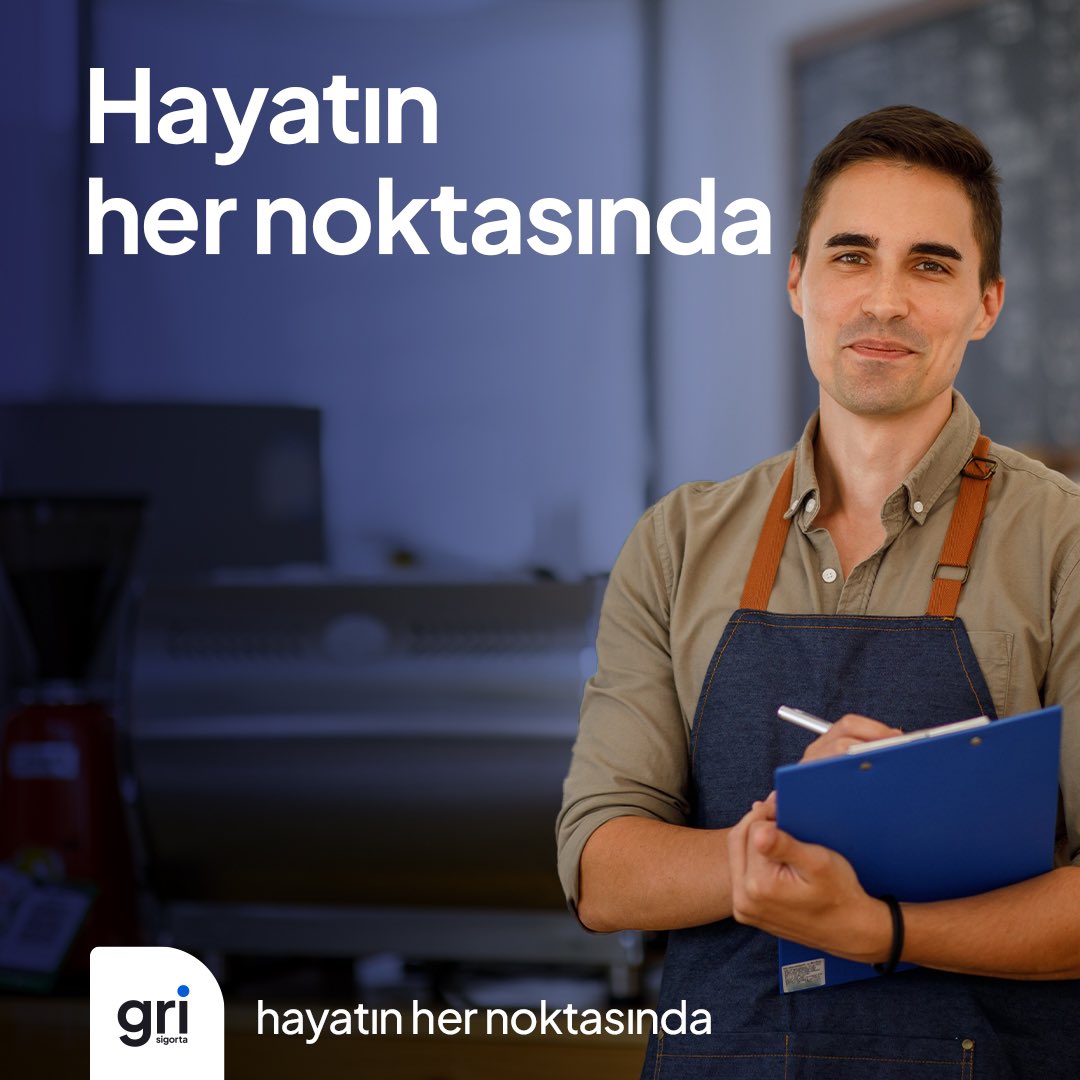 Gri Sigorta olarak çalışma hayatınızda da yanınızdayız!
Gri İş Yeri Sigortası ile hem iş yerinizi hem de iş yerindeki eşyaları teminat altına alın, çok daha huzurlu ve güvenli bir şekilde çalışın.

#grisigorta #işyerisigortası #hayatınhernoktasında