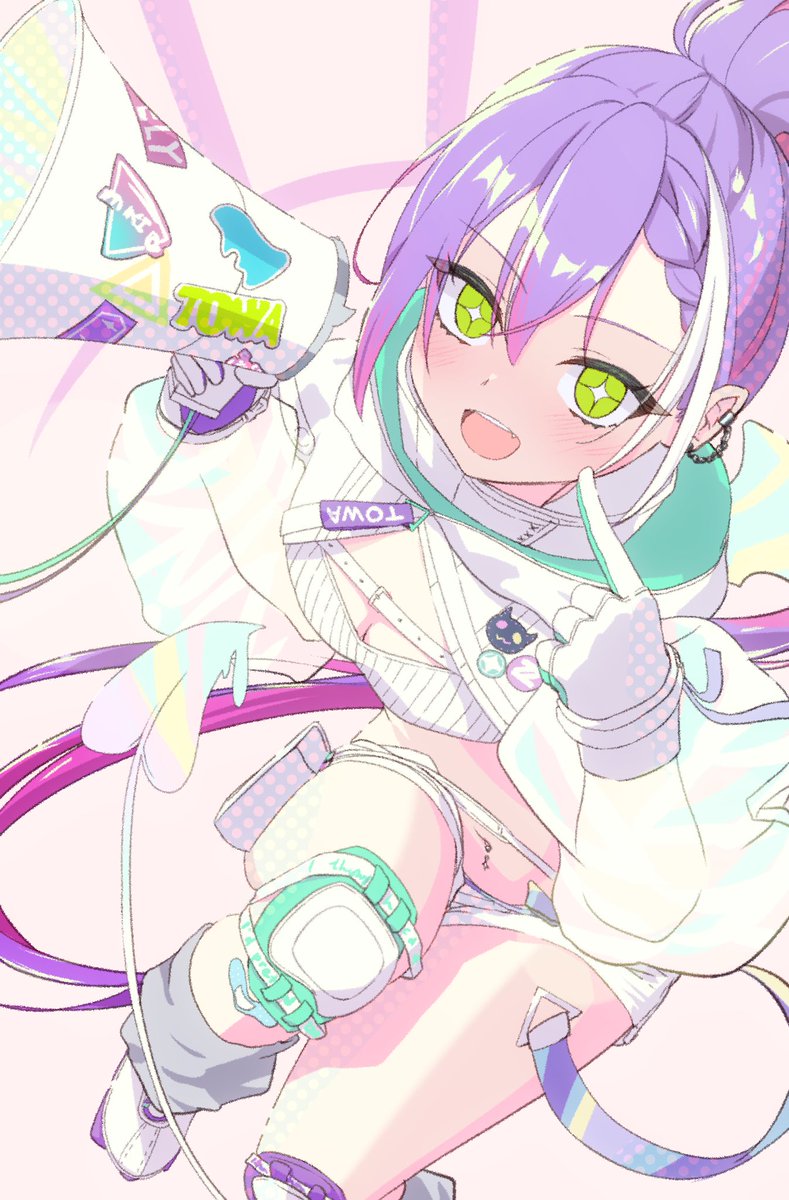 常闇トワ 「ちょっと実験」|Babinch- @お仕事募集中のイラスト