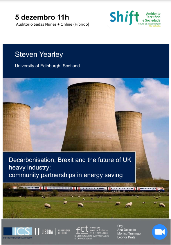 IcsShift's tweet photo. 🚨🚨Em Dezembro voltamos para mais um Seminário Internacional SHIFT, em formato híbrido, com Steven Yearley, sobre #descarbonização #brexit e #industria 🌿Inscrições 👉https://t.co/I1TfUx2cdD https://t.co/WtATeJoxkR