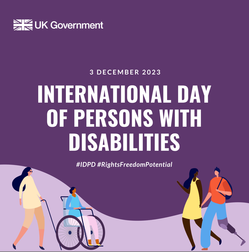 ukinthailand's tweet image. The British Embassy Bangkok believes everyone, including those with disabilities, deserves a fair opportunity in life.

On #IDPD, read how the 🇬🇧 #FCDODisabilityStrategy seeks to empower #PeopleWithDisabilities across the 🌏

gov.uk/government/pub…