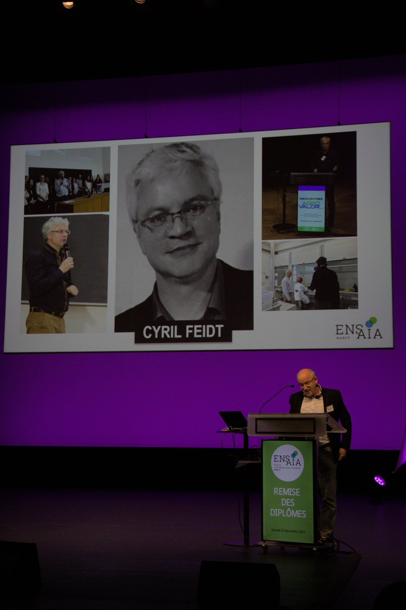 ENSAIA's tweet photo. Belle et émouvante cérémonie de remise des Diplômes 👩‍🎓🧑‍🎓 ce week-end avec un hommage poignant à Cyril Feidt, enseignant de l'école, un discours profond de l'association des 4A et un final haut en couleurs 🎆
Tous nos vœux de réussite à la nouvelle promotion des Ingénieurs ENSAIA https://t.co/Mn2WJ9b1K6