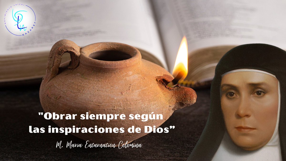 Celebramos a M. Mª Encarnación Colomina, la mujer comprometida con la fe, profunda en su silencio habitado por Dios, con la fortaleza de quien vive firme y segura porque la sostiene el ancla de la esperanza en solo Dios… <a href="/causamcolomina/">causamcolomina</a> <a href="/MHSFNazaret/">Misioneras Nazaret</a>