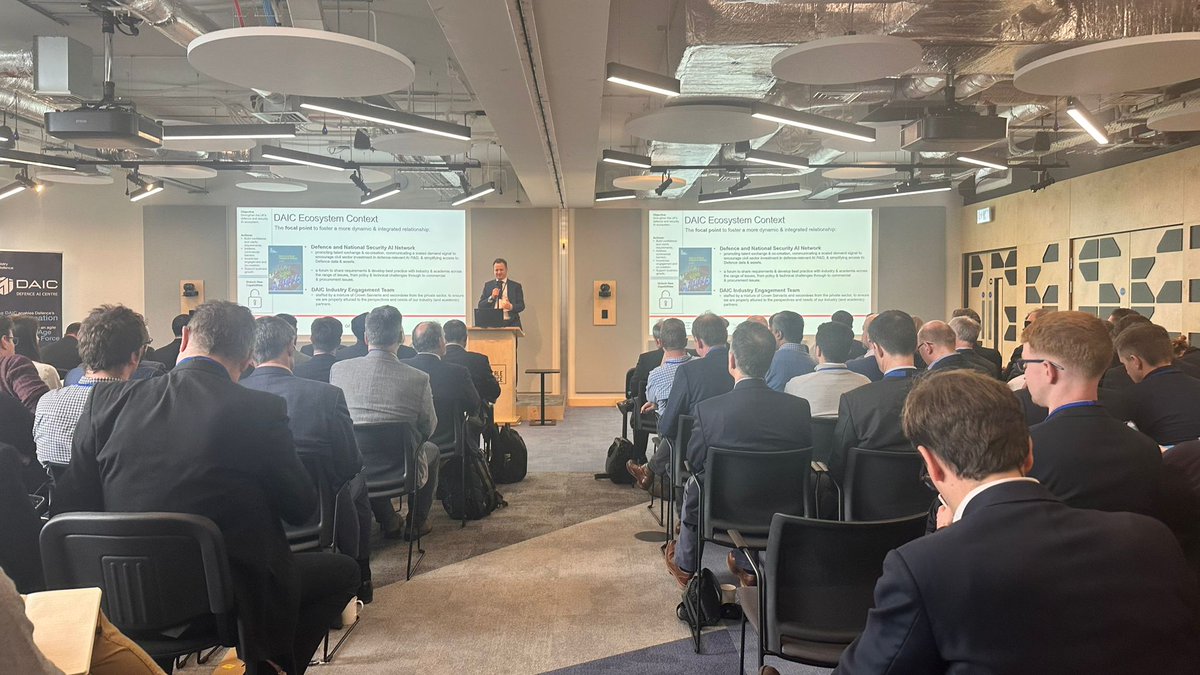 🚀Kicking off the day at DAIC Connect, in partnership with CrateDB, Helsing, <a href="/IBM/">IBM</a>, Advai, Adarga and Weights&amp;Biases. 

🔔We are delighted to welcome Charlie Forte, CIO, MOD to start the day with an opening keynote. We look forward to hearing the other MOD AI updates.