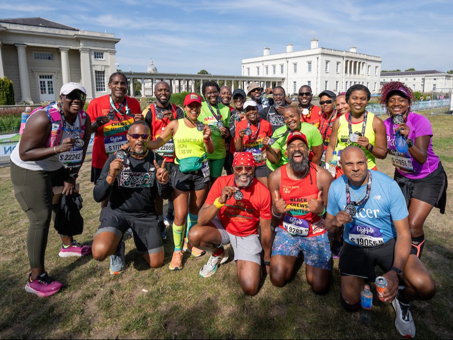 Now that's what we call a #MedalMonday! 🏅

We loved meeting all of these #BigHalf finishers from the Emancipated Run Crew in September. ❤️

Who's feeling motivated to grab their own finisher medal next year?