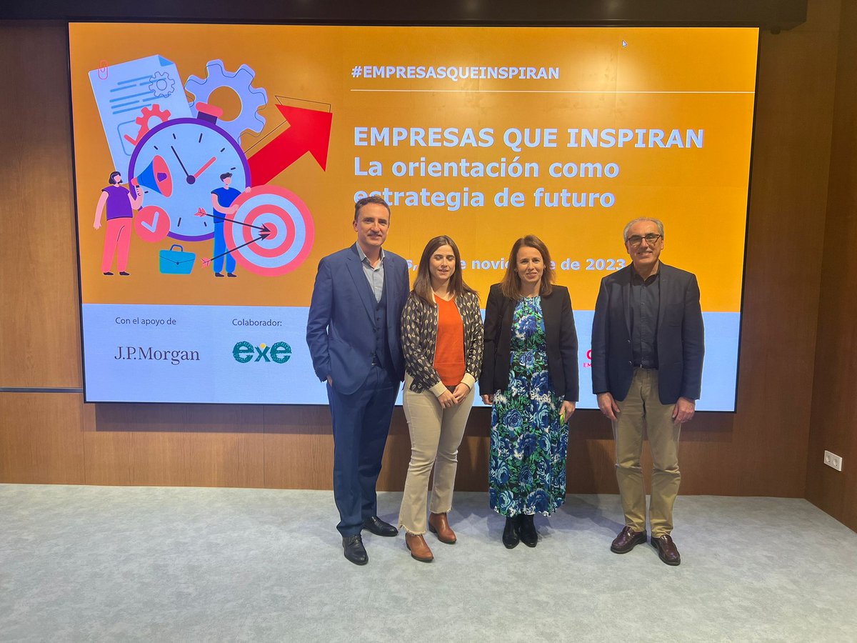 aedhe's tweet photo. #AEDHE participa en la jornada de #EmpresasQueInspiran de @CEIM con @FBertelsmann. @agomezban miembro de nuestro Comité Ejecutivo, empresario ponente en la Mesa Redonda para hablar de la conexión de las #empresas con la orientación académico-profesional https://t.co/txjoTitW7F