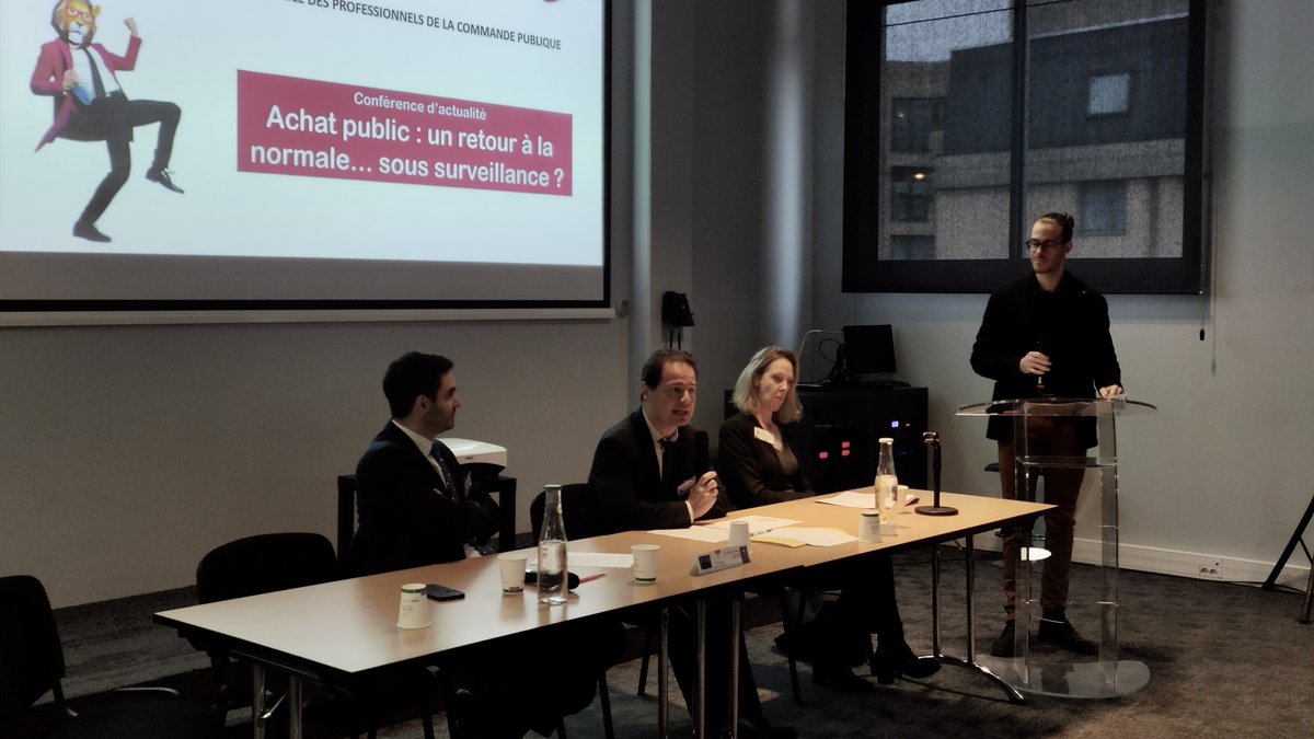 achatpublic_com's tweet photo. 🎙️ #FSMP23 : Table ronde - Le #Prix dans les #MarchésPublics, un bilan, un an après l’avis du Conseil d’État. Intervenants : Raphael Arnoux (DAJ), Ophélie Cavillon (@seinesaintdenis) , Me Alexandre Riquier (Publica Avocats). #AchatsPublics #CommandePublique https://t.co/Z45y6dQMxC