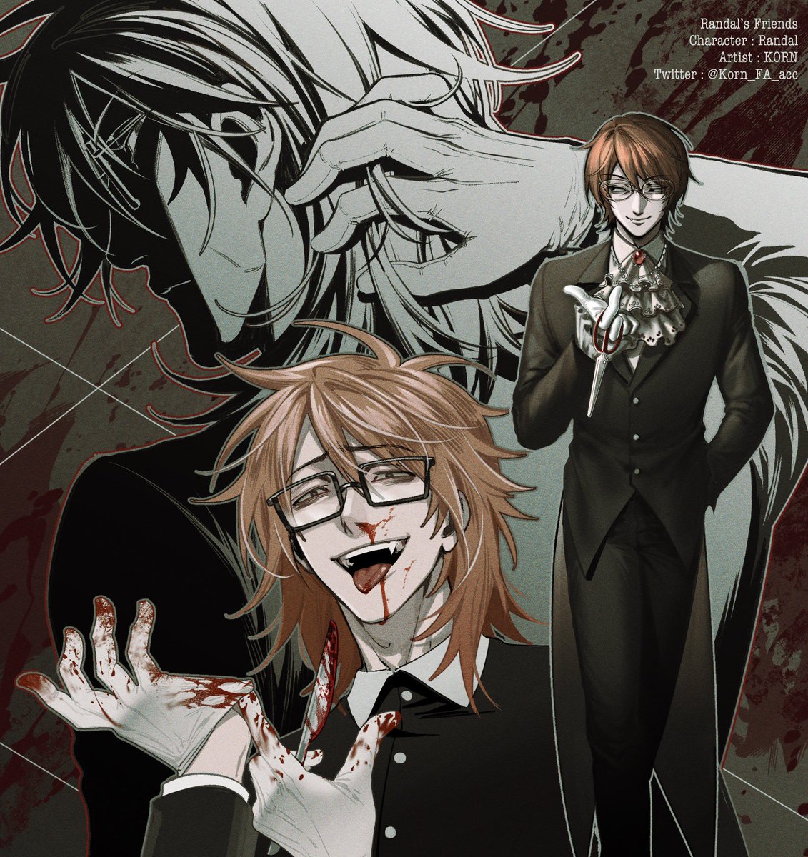 ranfren #randal #sebastian Just opened new account. Follow me🥰