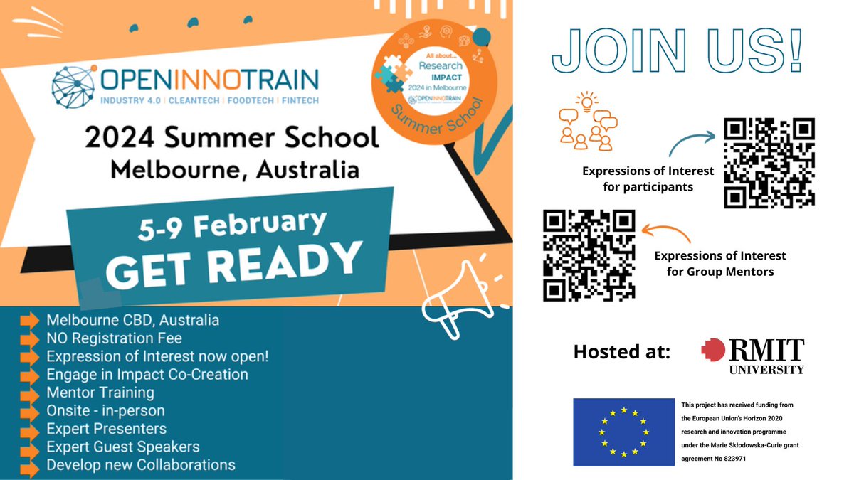 OpenInnoTrain MSCA-RISE tweet media