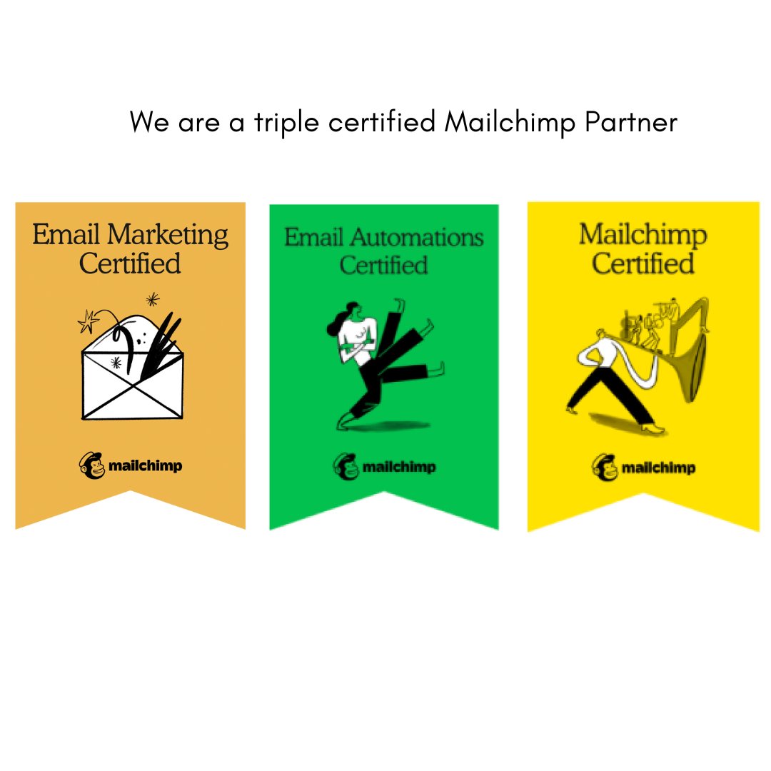 DragonWales's tweet photo. As a certified MailChimp partner we can help you set up your account and plan your campaigns.
There are a lot of different ways we can help you to suit your budget. https://t.co/QdVFCafdx7