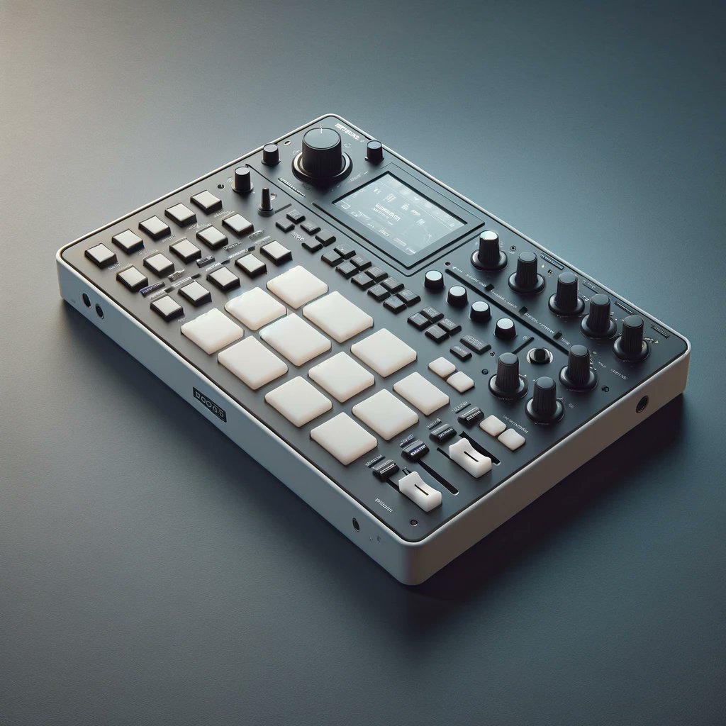 AI_gen_things's tweet photo. Some brand new audio gear #Akai #Roland #TeenageEngineering https://t.co/YT1sG5rLAO