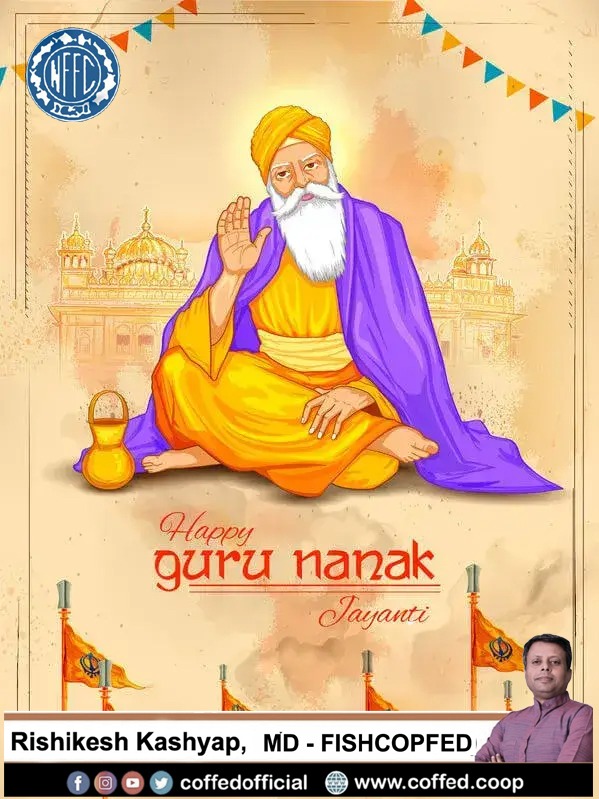 fishcopfed's tweet photo. Celebrating the birth of Guru Nanak Dev Ji, whose teachings of love, equality, and compassion continue to inspire us. May we all strive to follow the path of selfless service and harmony. Happy Gurupurab🙏🏽 #GuruNanakJayanti #gurupurab #sikh #jagatguru https://t.co/gHmOat0t0P