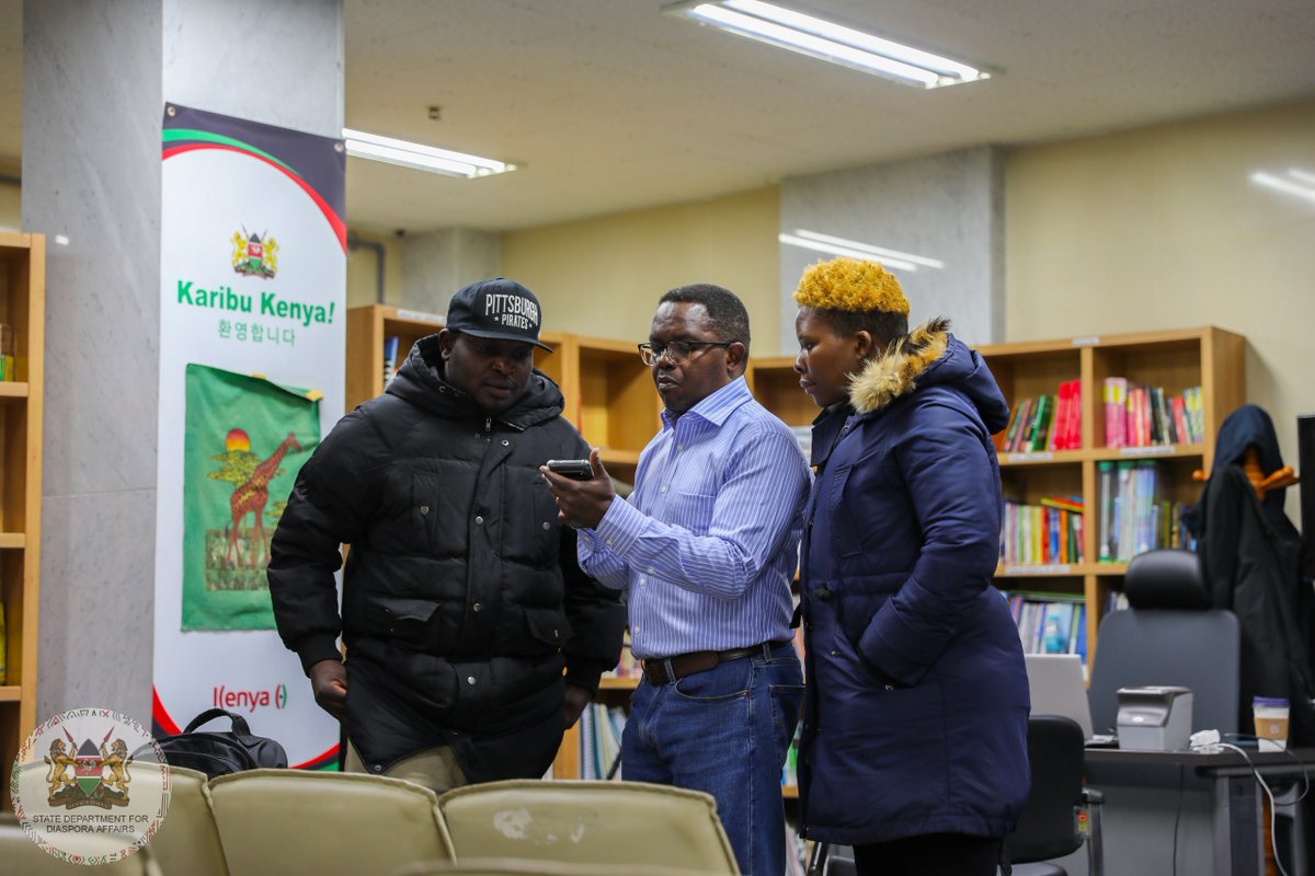 Diaspora_KE's tweet photo. 𝗦𝗲𝗼𝘂𝗹, 𝗢𝗻𝗴𝗼𝗶𝗻𝗴 ; 𝗕𝘂𝘀𝗮𝗻, 𝗡𝗲𝘅𝘁 🇰🇪|🇰🇷 

Day 2 and final day of Seoul Mobile Consular Services(MCS) done. Busan see you tomorrow (Tuesday) Tupatane  Space Mare, Busan 1197-5 Choryang-dong, Dong-gu Busan!

#MCS2 #MCSSeoul #KenyaInKorea #MCSBusan #MCSAsia #Hudumamajuu  #DiasporaFirst #ConsularServices 1/2