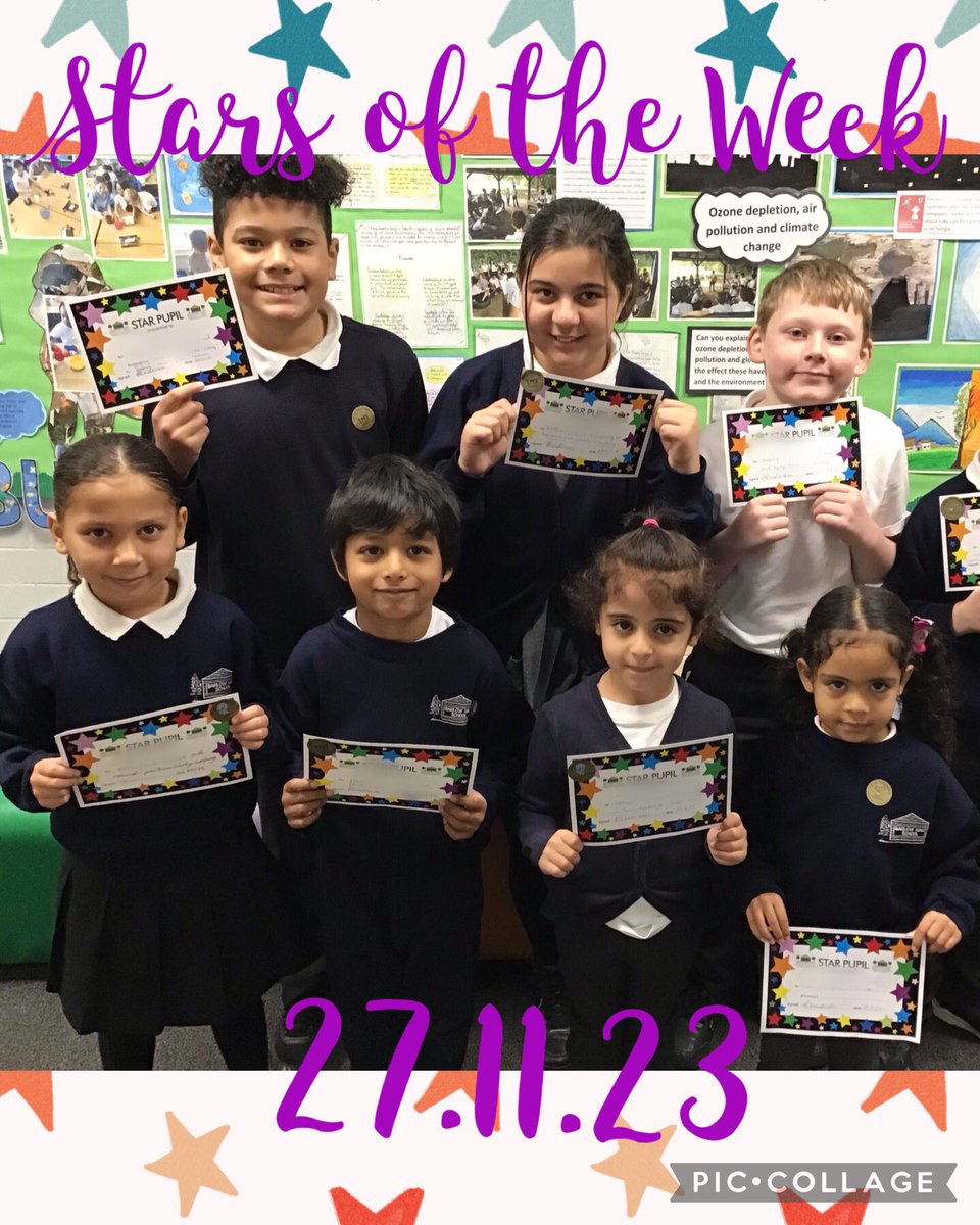 This morning we celebrated our Stars of the Week - so many children awarded certificates for their resilience and determined attitude to acting on feedback from adults to improve their work! We are very proud of you all!