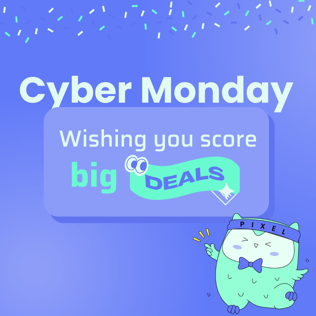 Survived Black Friday, now gearing up for Cyber Monday! 🚀
Wishing everyone a day packed with sales and success 🎉
P.S. In case you need assistance tracking your holiday ad performance 👉 Two Owls got your back! 📈

#facebookpixel #facebookad #shopify #shopifyapp #advertising #ad