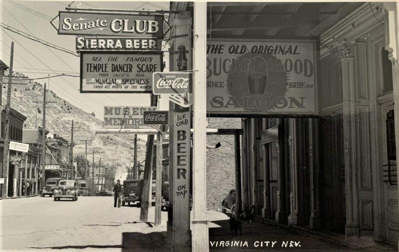 VirginiaCity's tweet photo. With its rustic charm and spirited past, The Bucket of Blood Saloon in Virginia City remains a living relic from the boomtown days, where miners once traded silver for spirits. 🙌 #OnlyInVC

Thanks for the contribution Justin Seagraves. https://t.co/xUcJDh3Hmb