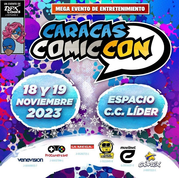 CrestaMetalica's tweet photo. Caracas Comic Con 2023: Un éxito para la cultura geek venezolana https://t.co/1POCxIMunM #CrestaReviews #CrestaEnVivo #Reseña #Review #RJTakeOffAndPlay https://t.co/6Uo771Lh2y