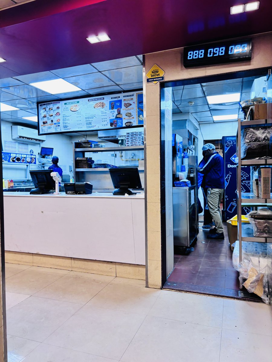nainadoi's tweet photo. @dominos u need a new touch up. Your restaurant are real bad. Everywhere i go interiors are very poor. No cleanliness no hygiene. Do something coz i 🫶🏻 your 🍕 https://t.co/yKZIr3Vm3R
