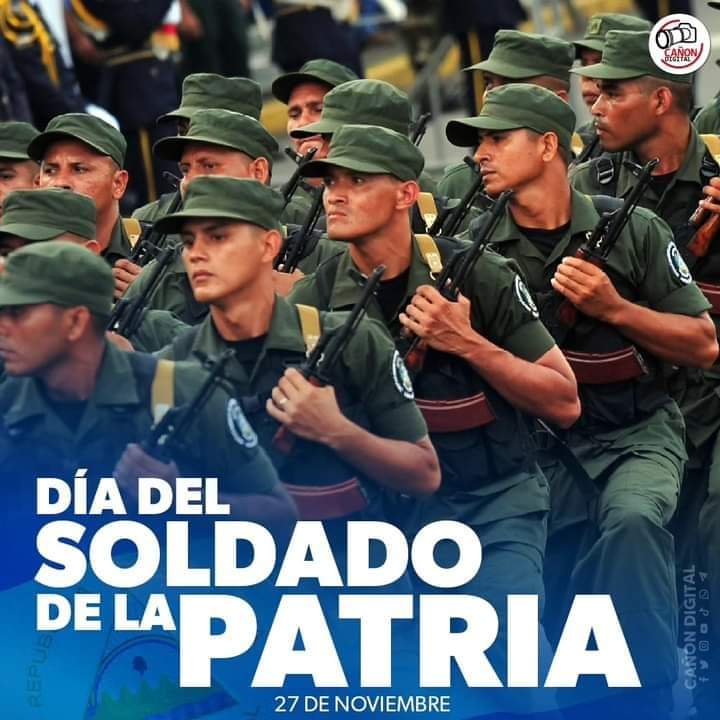 Felicitaciones a  todos  esos hombres y mujeres los que un día abonaron para que hoy tengamos una patria libre y para todos los que siguen cuidando y resguardando la Paz, los que ya no están físicamente Feliz día del Soldado de la patria 🇳🇮
<a href="/EjercitoNic/">Ejército de Nicaragua</a>