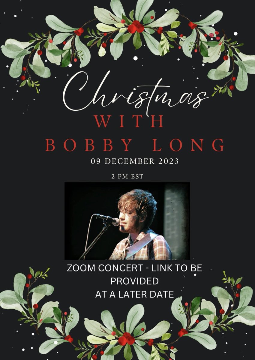 What songs are you wanting to hear at the show? Christmas, older songs or new songs? Put your list in the comments! :) <a href="/BobbyLongNews/">Bobby Long</a>