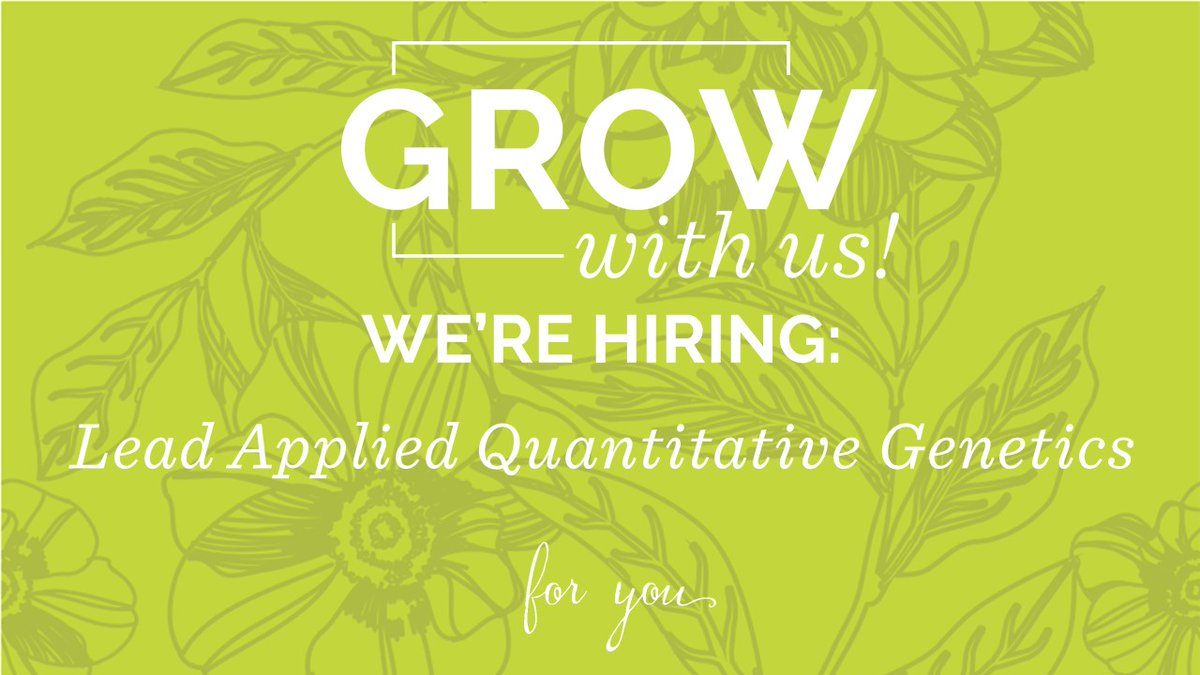 DummenOrangeEU's tweet photo. Lead Applied Quantitative Genetics @ De Lier (the Netherlands)! Click here for more information: https://t.co/6StjBHUtV9 https://t.co/MJxTQem4z2