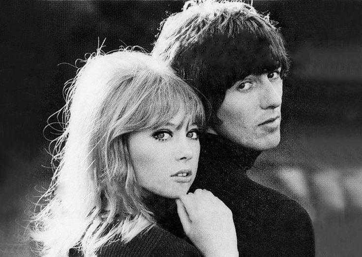 dialdfordakota's tweet photo. pattie boyd and george harrison, 1960s https://t.co/nH2o7KU2iG