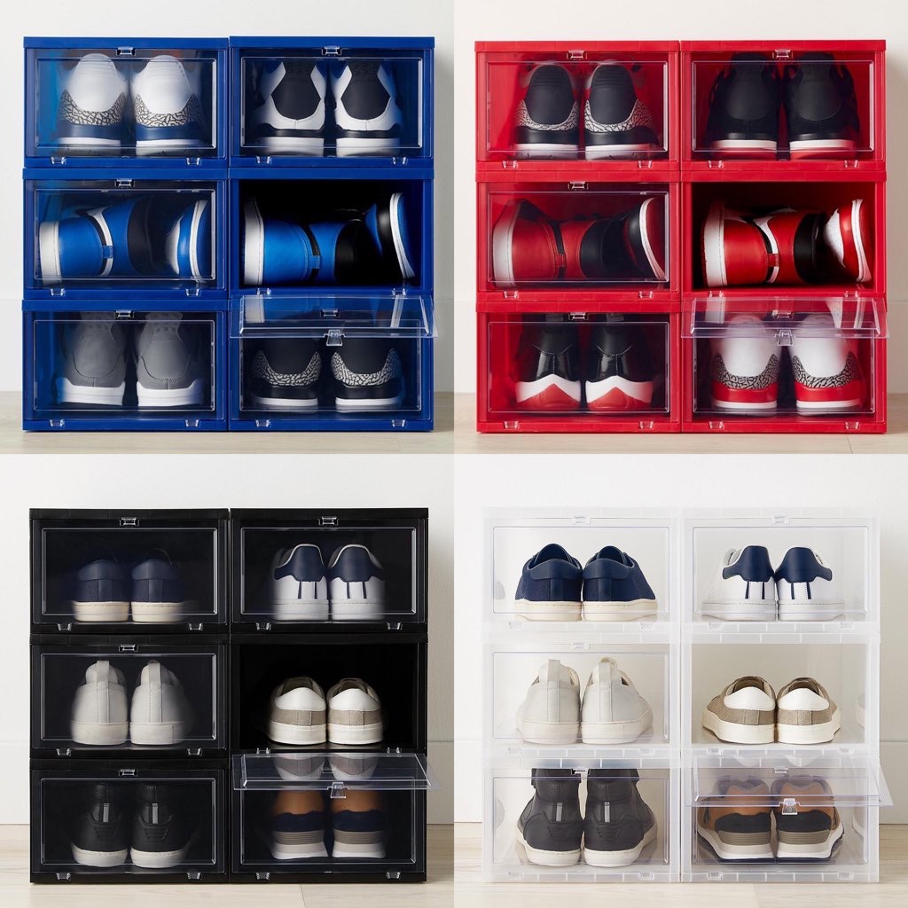 snkr_twitr's tweet photo. AD: RARE SALE: 30% off Container Store Drop-Front Shoe Boxes

6pk https://t.co/MWHmk0YvoL
Single https://t.co/a9HgdvoCXh

Thanks @AnRNsBeast https://t.co/DDj8qublmp