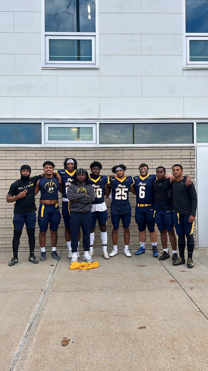 It was a great first season Coaching and I have couldn’t have asked for a better group of guys. Lead the NE10 in rushing yards. #PaceU #RBU