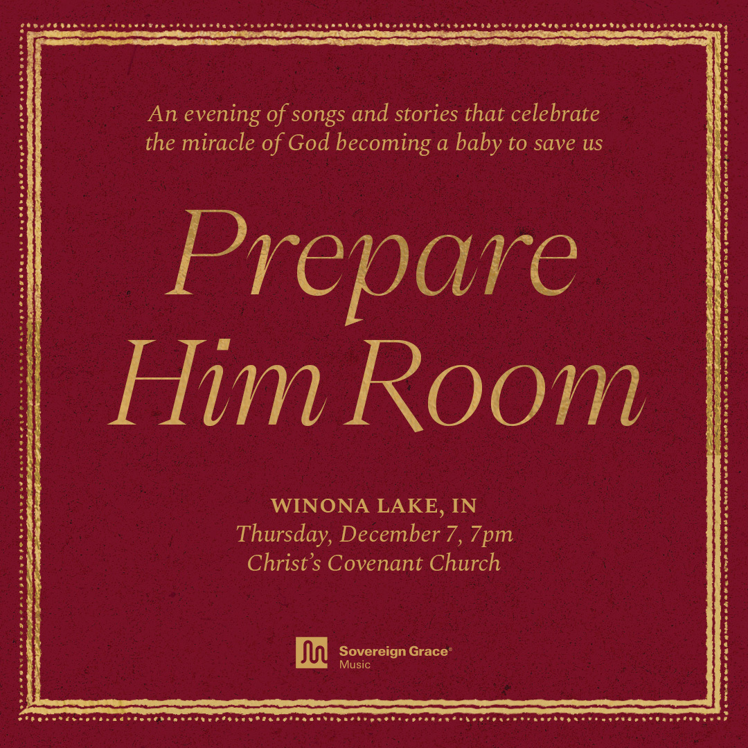 Prepare Him Room tickets for Winona Lake, IN are available now for purchase! Click here to reserve your spot today: vist.ly/kime #sovereigngracemusic #preparehimroom #heavenhascome #christmasconcert #december #christmas #event #phr23