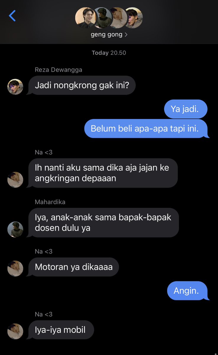 recreathings's tweet image. nongkrong malam. 
—————————
ejadika—arjunang fewtweets from balada asdos—dosmud universe

tags: markhyuck nomin au bxb