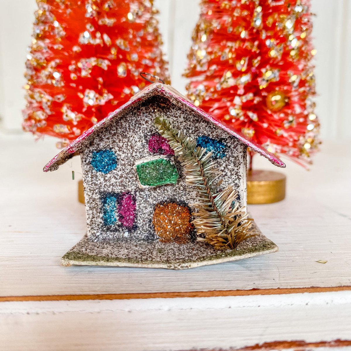 MidCenturyMyrt's tweet image. #vintage #putzhouse #christmas