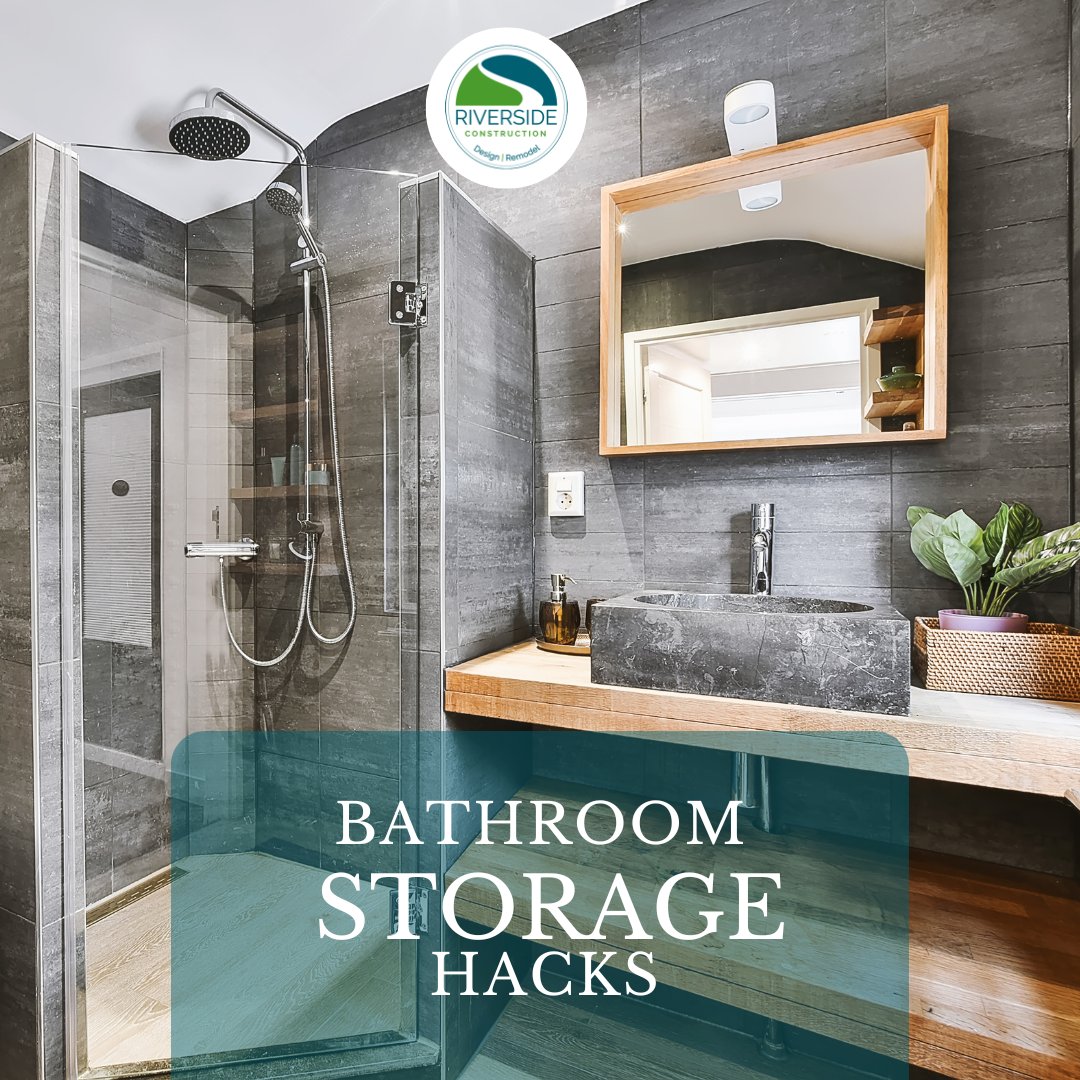 HouseRemodel's tweet photo. 🚿 Bathroom Storage Hacks for a Tidy Space 🧼

📦 Pull-Out Shelves: Reach what's in the back.
💡 Under-Cabinet Lighting: Find items in the dark.
🚿 Corner Shelves: Keep shower essentials in check.
Ready to upgrade your bathroom? We've got the expertise to make it happen! 😄 https://t.co/TVGKNZlOLj